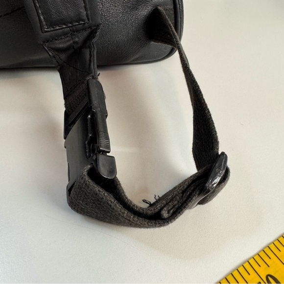 Vintage Y2K Hardrock Cafe Maui Leather Backpack Save The Planet 90’s 3 Zipper - Picture 8 of 13